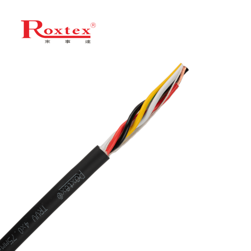1000-2000萬(wàn)次無(wú)屏蔽PVC護(hù)套高柔性拖鏈電纜